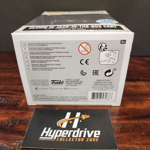 Disney Clown in Jack-in-the-Box Cart Funko PoP! Vinyl Figure Exclusive - Picture 6 of 8